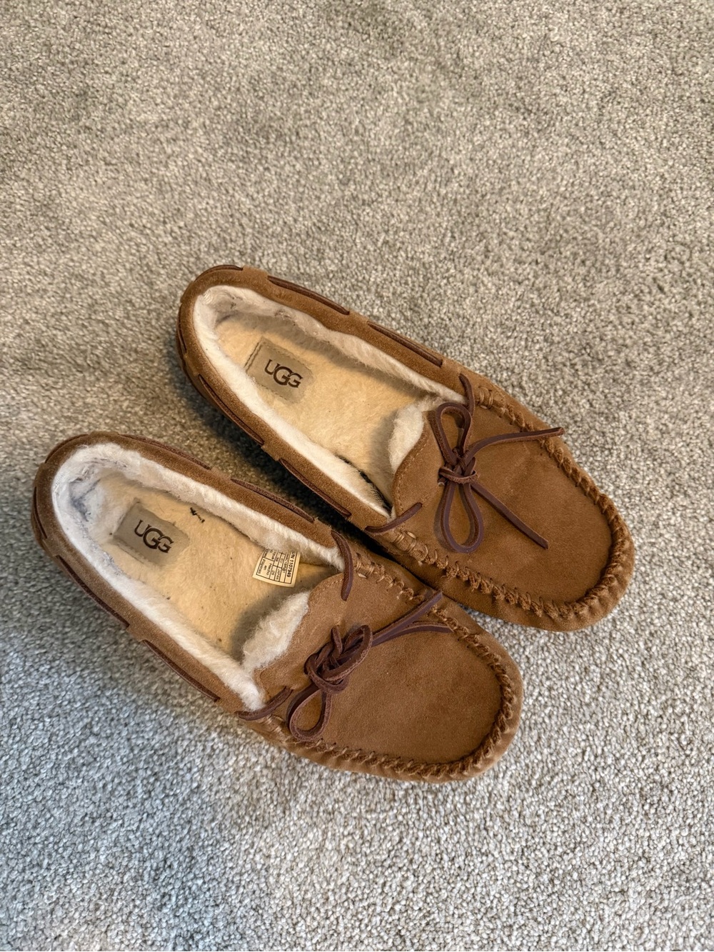 UGG womens Chestnut Moccasin Slippers
